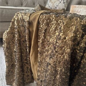 Gold Sequin Jacket